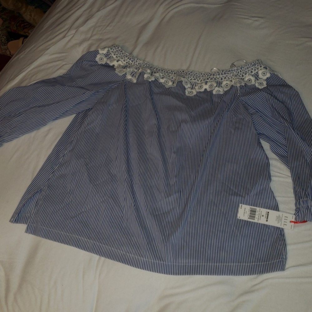 Off the shoulder blouse